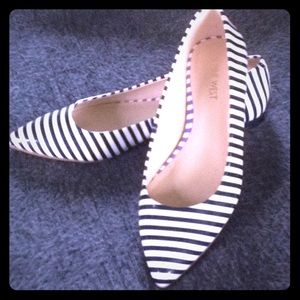 Striped flats